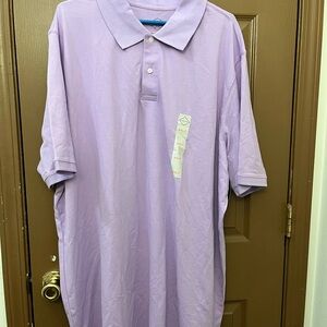 St. John's Bay Light Purple Polo Shirt - NWT
